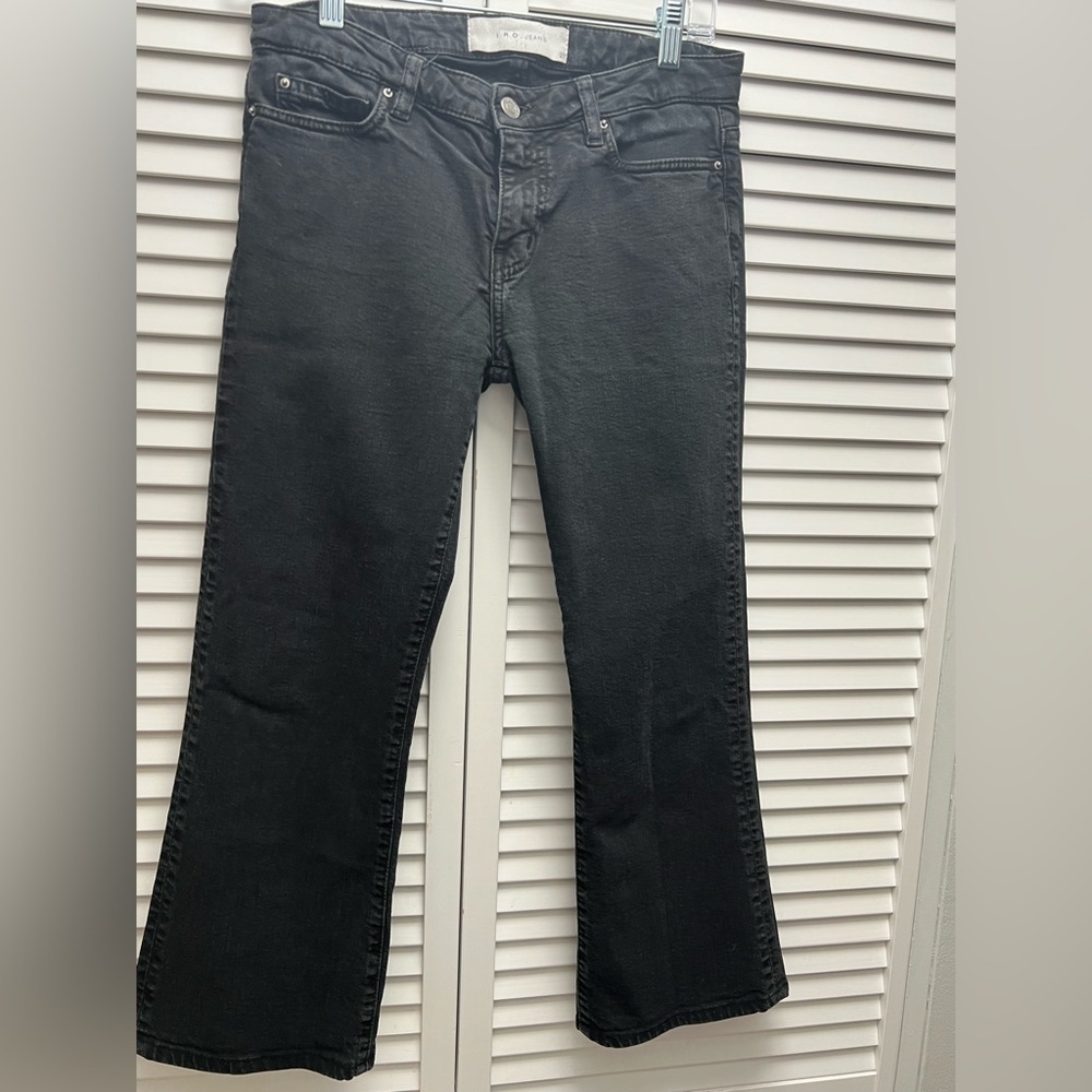 IRO WM22 Freddy black jeans size 27- cropped